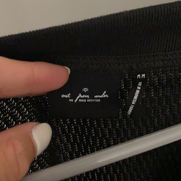 urban outfitters black crop sweater - Picture 3 of 3